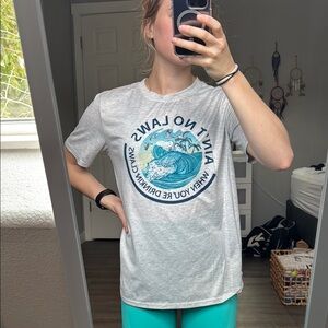 Gray Graphic T-Shirt